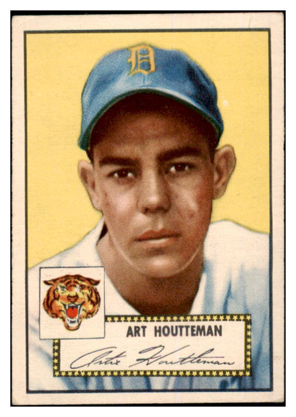1952 Topps Baseball #238 Art Houtteman Tigers EX-MT 528362