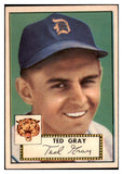 1952 Topps Baseball #086 Ted Gray Tigers EX-MT 528365