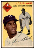 1954 Topps Baseball #098 Joe Black Dodgers EX-MT 528367