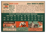 1954 Topps Baseball #098 Joe Black Dodgers EX-MT 528367