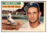 1956 Topps Baseball #288 Bob Cerv Yankees EX-MT 528371