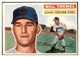 1956 Topps Baseball #096 Bill Tremel Cubs EX-MT White 528379