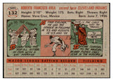 1956 Topps Baseball #132 Bobby Avila Indians EX-MT Gray 528384