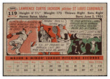 1956 Topps Baseball #119 Larry Jackson Cardinals EX-MT Gray 528400