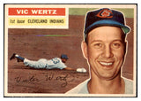 1956 Topps Baseball #300 Vic Wertz Indians EX-MT 528414