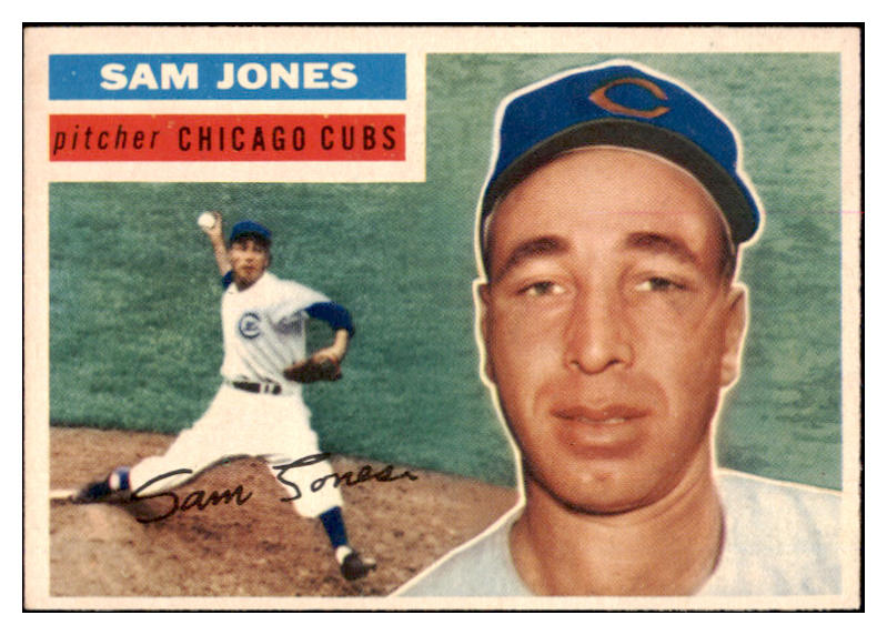 1956 Topps Baseball #259 Sam Jones Cubs EX-MT 528421