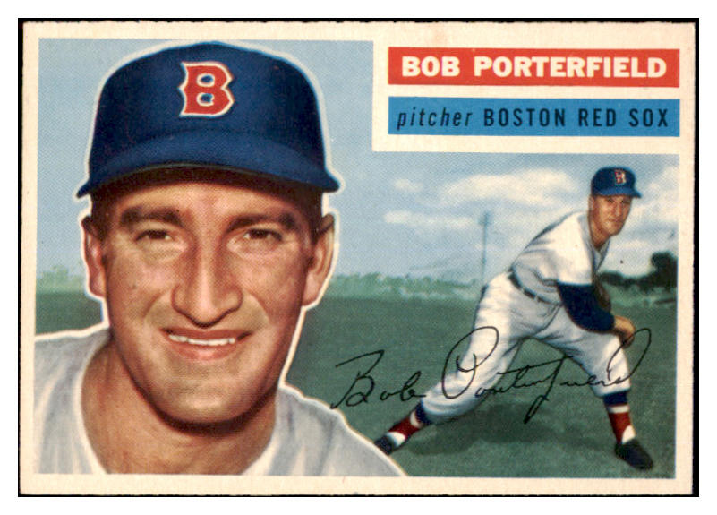 1956 Topps Baseball #248 Bob Porterfield Red Sox EX-MT 528424