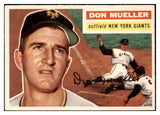 1956 Topps Baseball #241 Don Mueller Giants EX-MT 528428