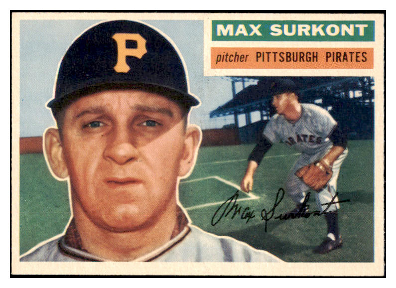 1956 Topps Baseball #209 Max Surkont Pirates EX-MT 528431