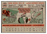1956 Topps Baseball #162 Gus Bell Reds EX-MT Gray 528442