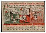 1956 Topps Baseball #163 Gene Woodling Indians EX-MT Gray 528443