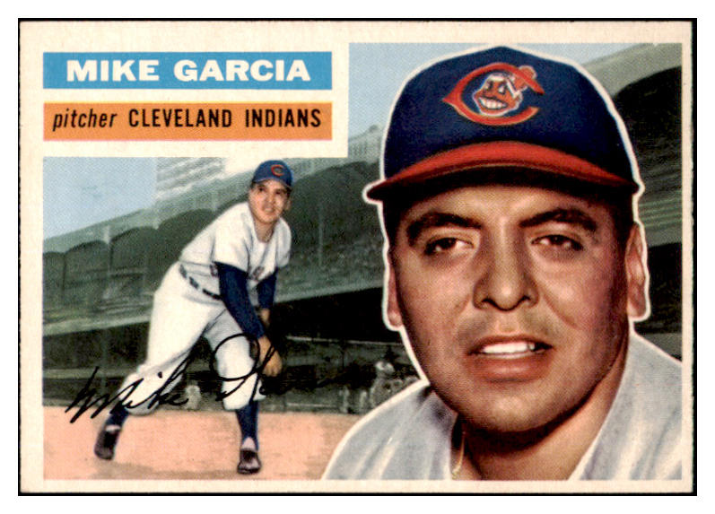 1956 Topps Baseball #210 Mike Garcia Indians EX-MT 528447