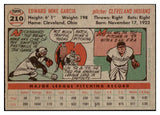 1956 Topps Baseball #210 Mike Garcia Indians EX-MT 528447