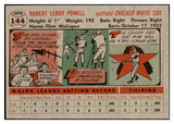 1956 Topps Baseball #144 Leroy Powell White Sox EX-MT Gray 528458