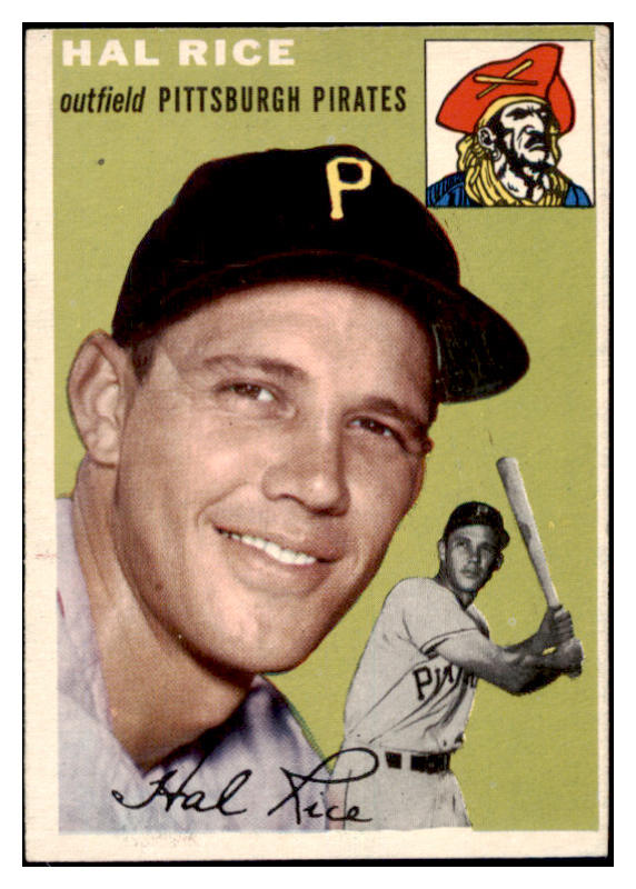 1954 Topps Baseball #095 Hal Rice Pirates EX-MT 528471