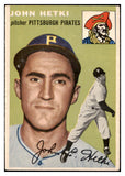 1954 Topps Baseball #161 John Hetki Pirates EX 528481