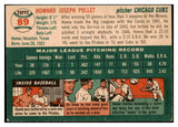1954 Topps Baseball #089 Howie Pollet Cubs EX 528487