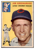 1954 Topps Baseball #022 Jim Greengrass Reds EX 528496