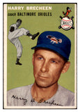 1954 Topps Baseball #203 Harry Brecheen Orioles EX 528500