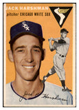 1954 Topps Baseball #173 Jack Harshman White Sox EX 528509
