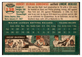 1954 Topps Baseball #138 Bob Borkowski Reds EX 528515