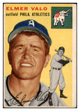 1954 Topps Baseball #145 Elmer Valo A's EX 528516