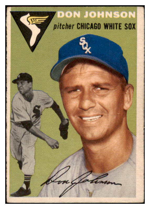 1954 Topps Baseball #146 Don Johnson White Sox EX 528517
