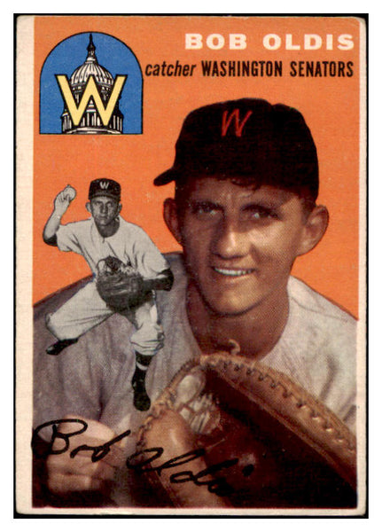 1954 Topps Baseball #091 Bob Oldis Senators VG-EX 528532