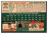 1954 Topps Baseball #093 Sid Hudson Red Sox VG-EX 528534