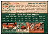 1954 Topps Baseball #110 Harry Dorish White Sox VG-EX 528539
