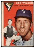 1954 Topps Baseball #058 Bob Wilson White Sox VG-EX 528543