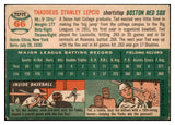 1954 Topps Baseball #066 Ted Lepcio Red Sox VG-EX 528546