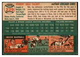 1954 Topps Baseball #229 Bob Talbot Cubs VG-EX 528550