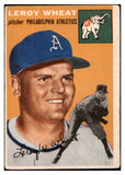 1954 Topps Baseball #244 Leroy Wheat A's VG-EX 528554