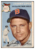 1954 Topps Baseball #019 Johnny Lipon White Sox VG-EX 528556