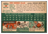 1954 Topps Baseball #039 Sherm Lollar White Sox VG-EX 528558