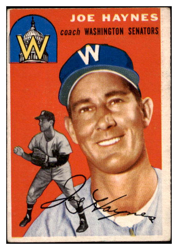 1954 Topps Baseball #223 Joe Haynes Senators VG-EX 528568