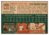 1954 Topps Baseball #136 Connie Ryan Reds VG-EX 528590