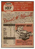 1953 Topps Baseball #107 Danny O'Connell Pirates EX-MT 528607