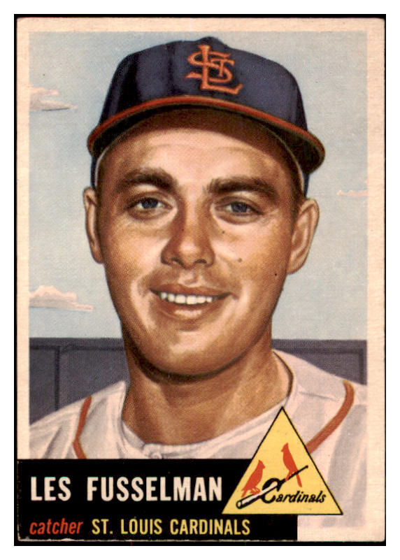 1953 Topps Baseball #218 Les Fusselman Cardinals EX-MT 528625