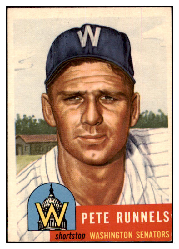 1953 Topps Baseball #219 Pete Runnels Senators EX-MT 528626