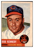 1953 Topps Baseball #033 Bob Kennedy Indians EX 528628