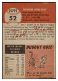 1953 Topps Baseball #052 Ted Gray Tigers EX 528632