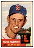 1953 Topps Baseball #055 Maury McDermott Red Sox EX 528633