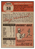 1953 Topps Baseball #058 George Metkovich Pirates EX 528634