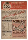 1953 Topps Baseball #202 Carl Sawatski Cubs VG-EX 528671