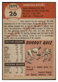 1953 Topps Baseball #026 Dale Mitchell Indians EX-MT 528673