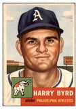 1953 Topps Baseball #131 Harry Byrd A's EX-MT 528684