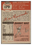 1953 Topps Baseball #179 Gene Hermanski Cubs EX-MT 528689