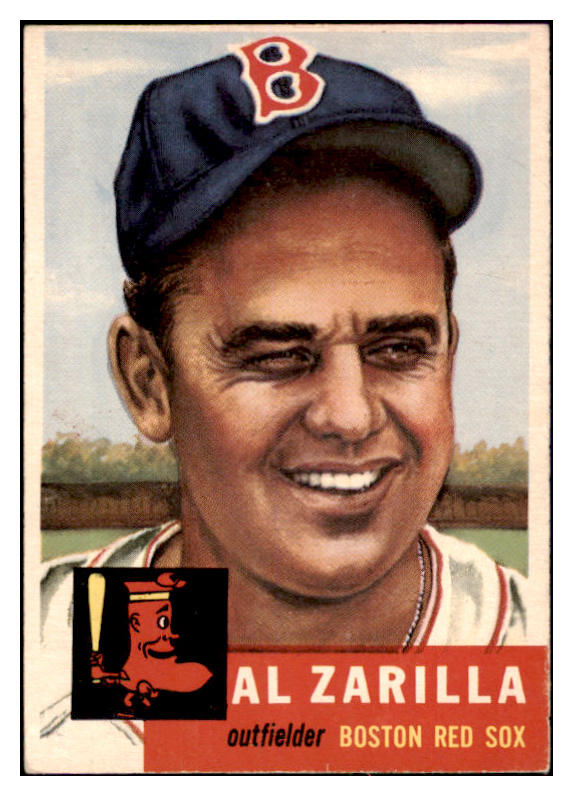 1953 Topps Baseball #181 Al Zarilla Red Sox EX-MT 528690